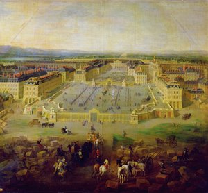A Versailles-i kastély és a Place d
